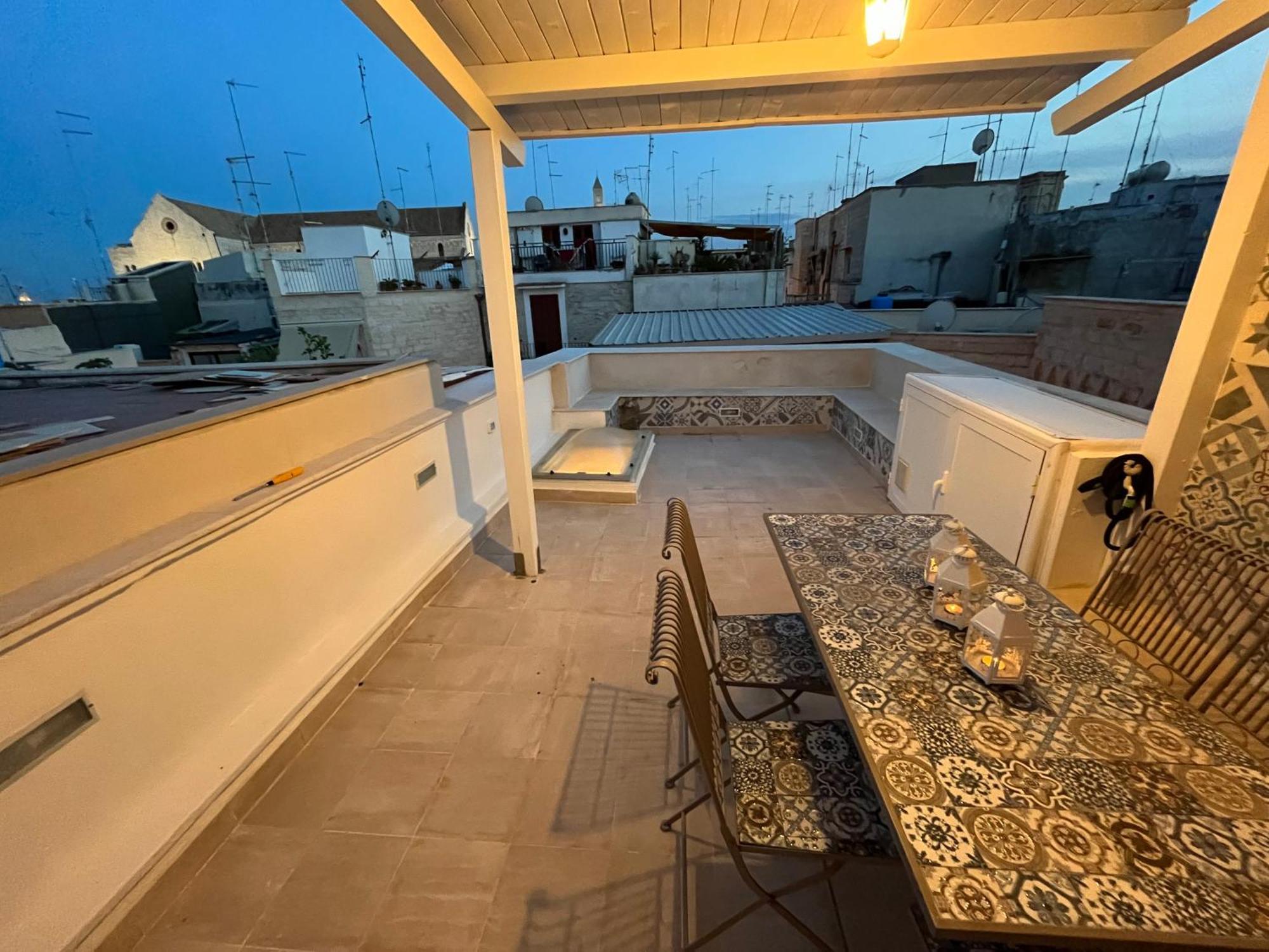 Casa Franca - Terracielo A Bari Vecchia Villa Bagian luar foto